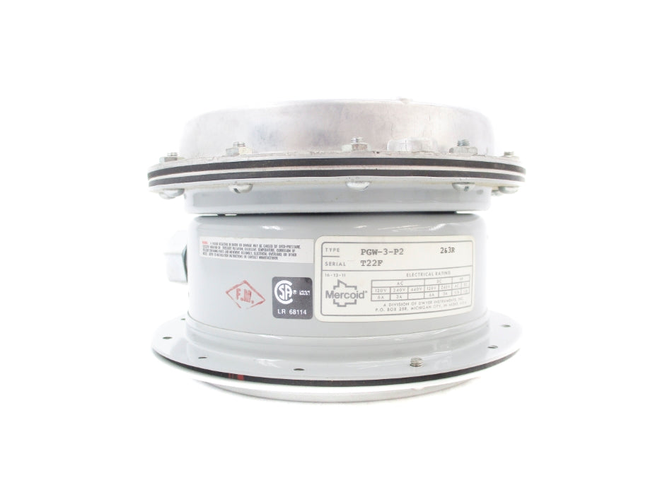 MERCOID PGW-3-P2 15PSI NSNP