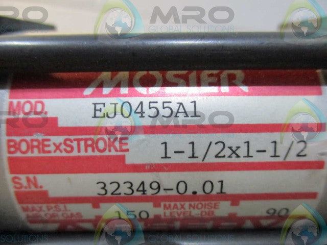 MOSIER INDUSTRIES EJ0155A1 (1-1/2x1-1/2) BORE STROKE CYLINDER *NEW NO BOX*