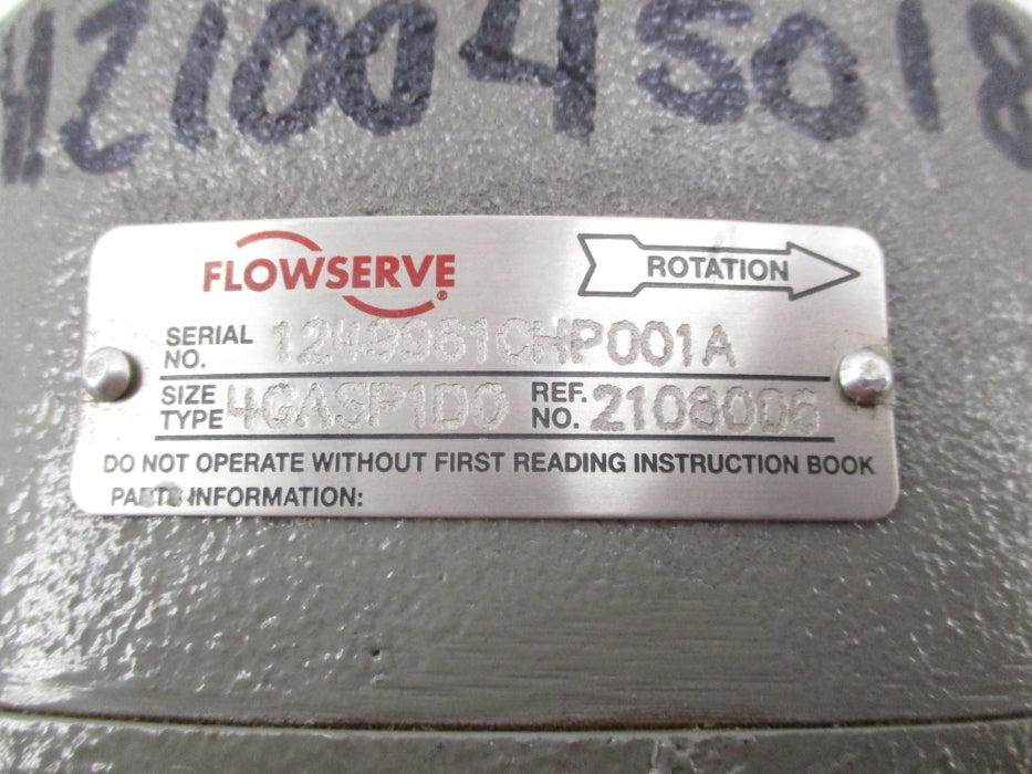 FLOWSERVE 4GASP1D0 NSNP