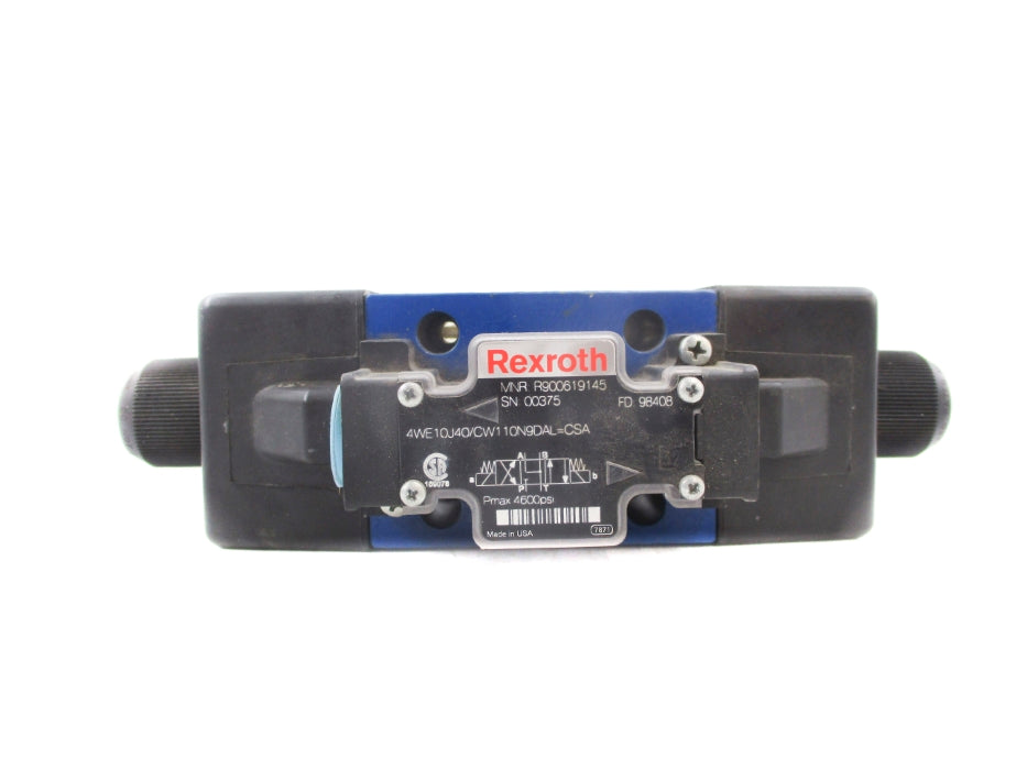 REXROTH 4WE10J40/CW110N9DAL=CSA R900619145 4600PSI NSNP