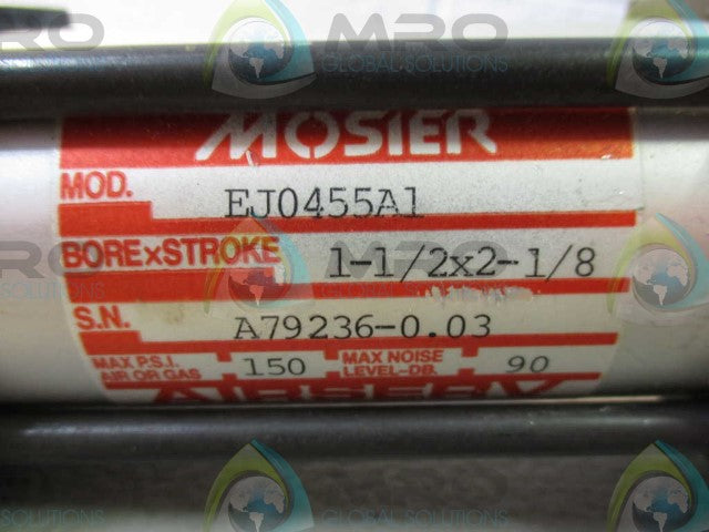 MOSIER INDUSTRIES EJ0155A1 (1-1/2x2-1/8) BORE STROKE CYLINDER *NEW NO BOX*