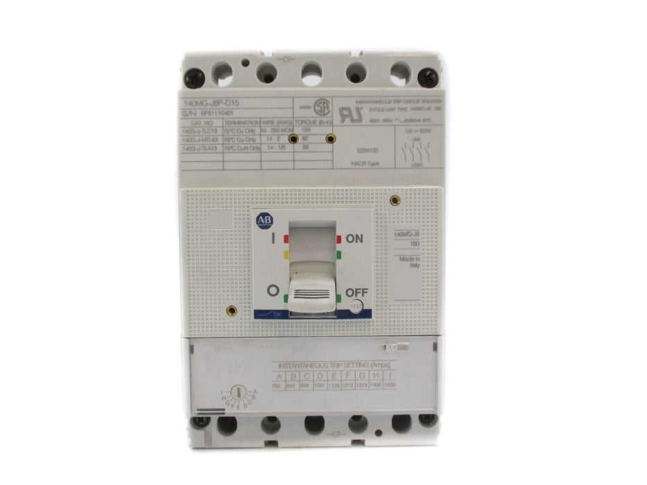 ALLEN BRADLEY 140MG-J8P-D15 600V NSNP