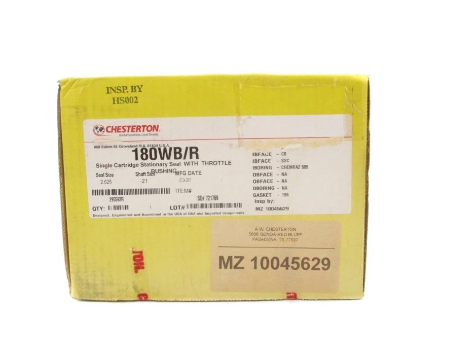 CHESTERTON 180WB/R-21 2.625 NSFS