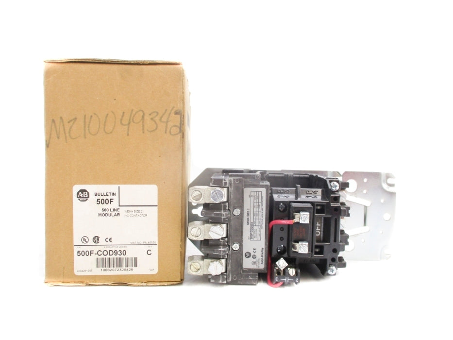 ALLEN BRADLEY 500F-COD930 SER. C (AS PICTURED) (BR/WH) NSMP