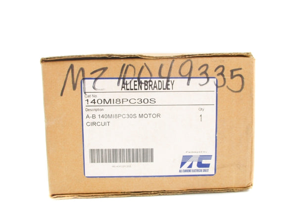 ALLEN BRADLEY 140M-I8P-C30S 30A 250VDC NSMP