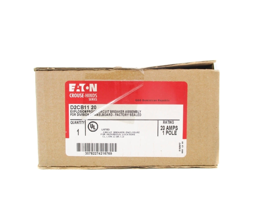 EATON D2CB1120 20A 120/240VAC NSMP
