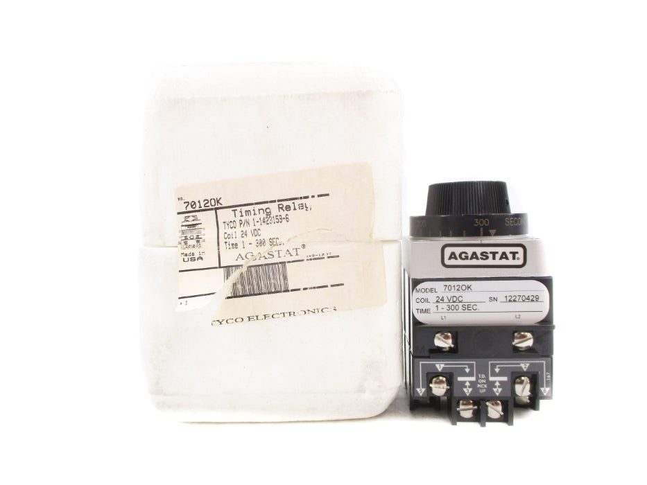 AGASTAT 7012OK 1-300SEC 24VDC 1-300SEC NSMP