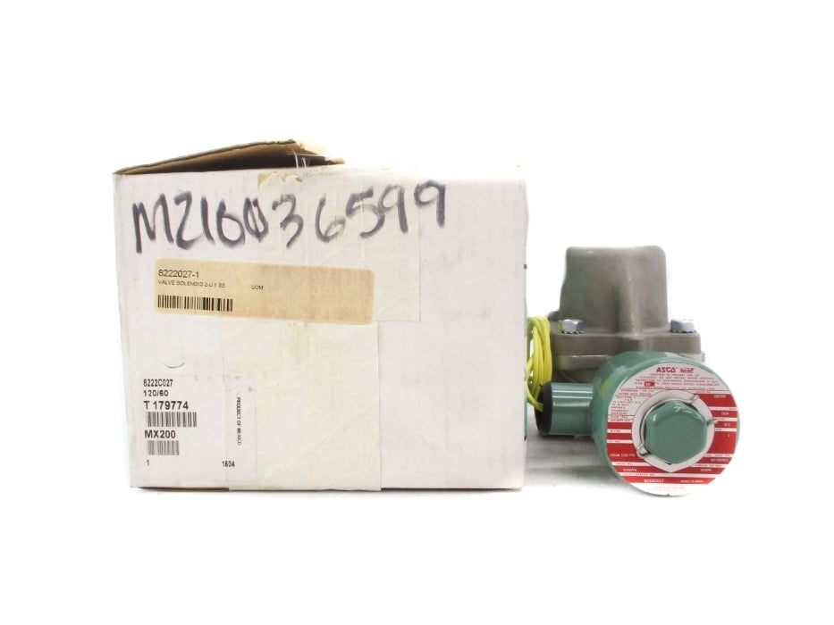 ASCO 8222C027 120V 5-125PSI 1" NSMP