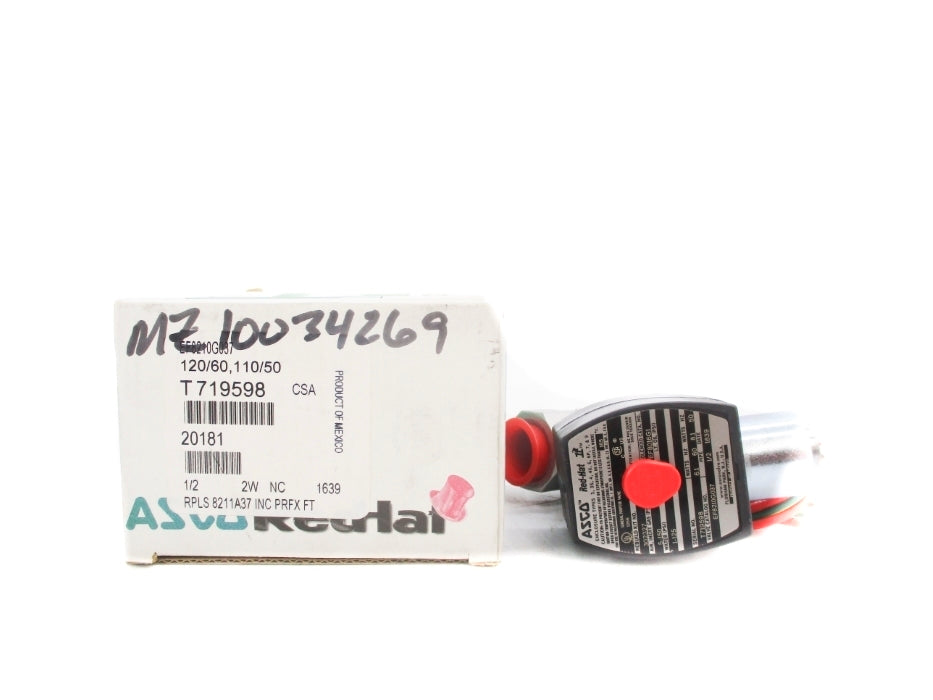 ASCO EF8210G037 110/120V 1-150PSI NSMP