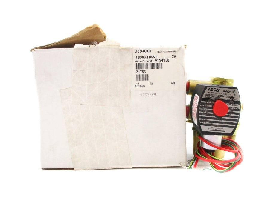ASCO EF8344G000 110/120V 10-250PSI NSMP