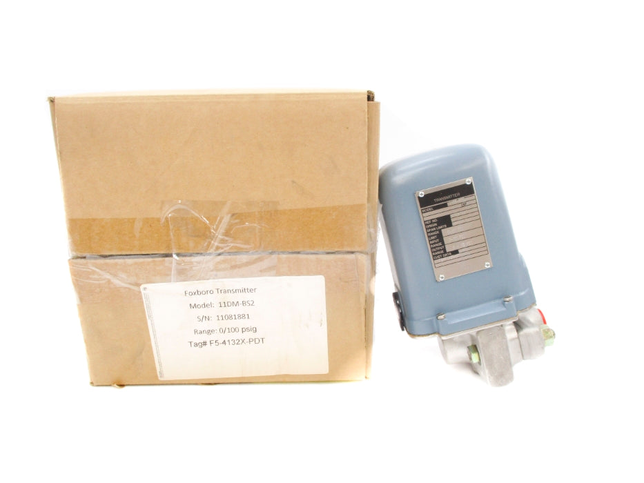 FOXBORO 11DM-BS2 0-100PSIG NSMP