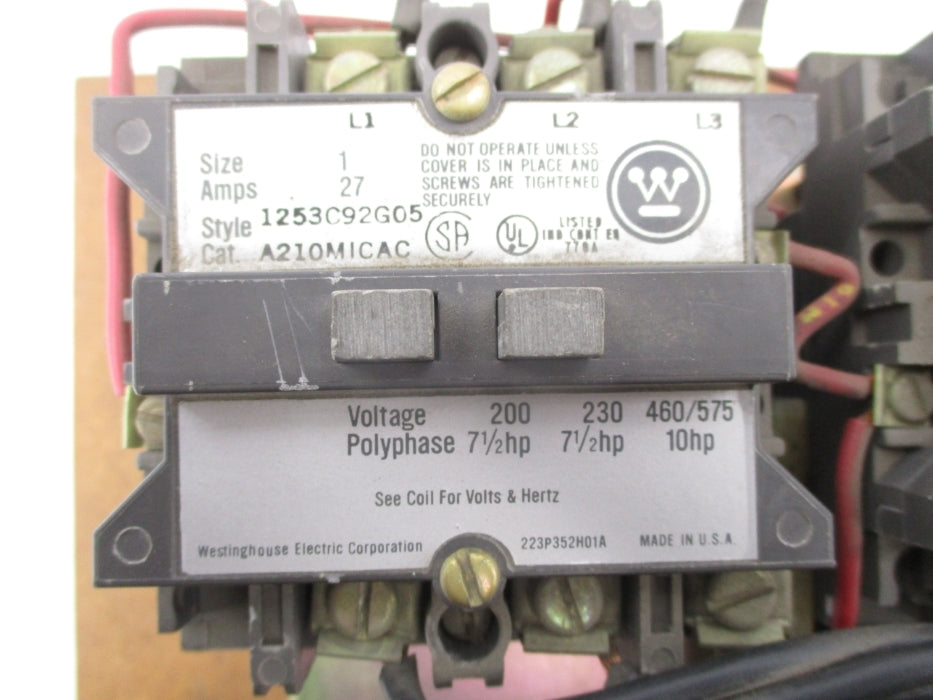 WESTINGHOUSE A210MICAC 110/120V NSNP
