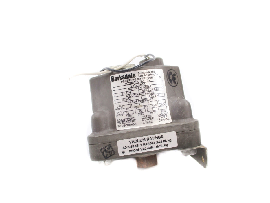 BARKSDALE D2T-H18SS .4-18PSI UNMP