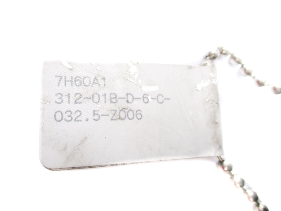 WEED INSTRUMENT 7H60A1 312-01B-D-6-C-032.5-Z006 NSNP