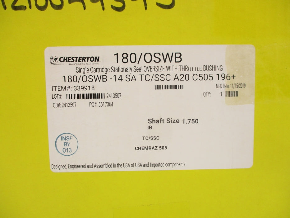 CHESTERTON 180/OSWB 1.750 NSFS