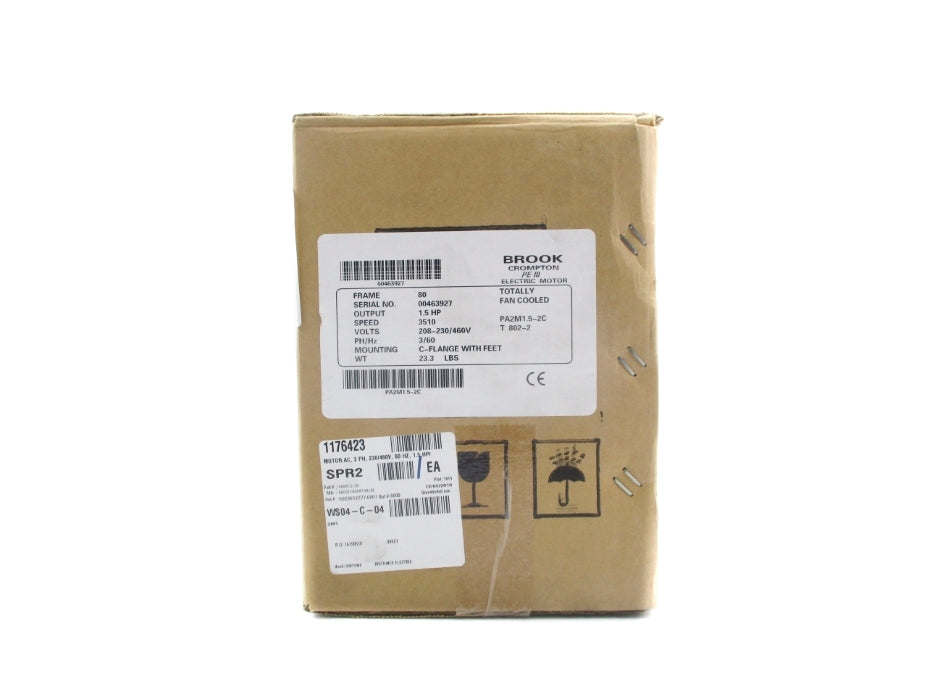 BROOK CROMPTON PA2M1.5-2C NSFS