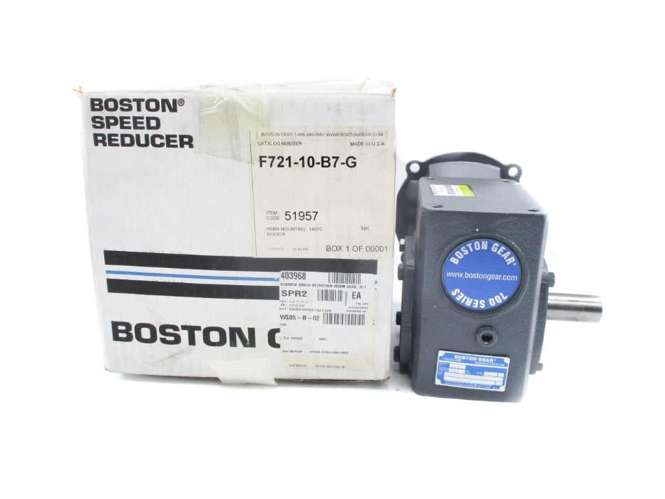 BOSTON GEAR F721-10-B7-G 51957 NSMP