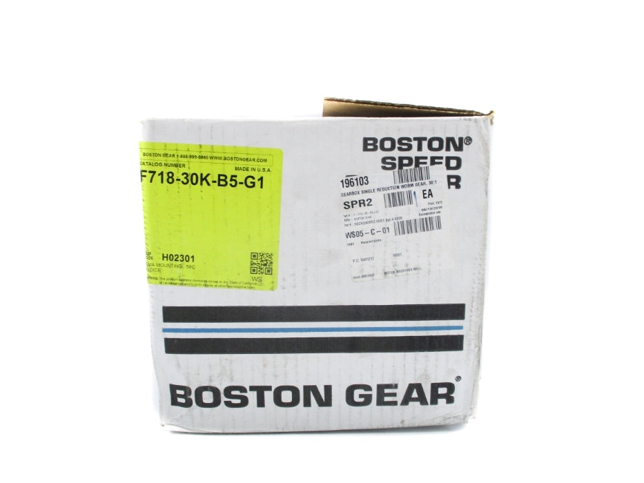 BOSTON GEAR F718-30K-B5-G1 NSMP