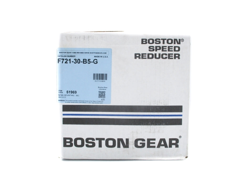 BOSTON GEAR F721-30-B5-G 51969 NSMP