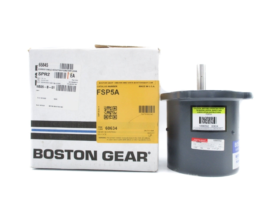 BOSTON GEAR FSP5A 60634 NSMP