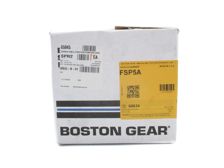 BOSTON GEAR FSP5A 60634 NSMP