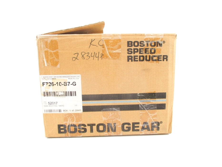BOSTON GEAR F726-10-B7-G 52017 NSMP