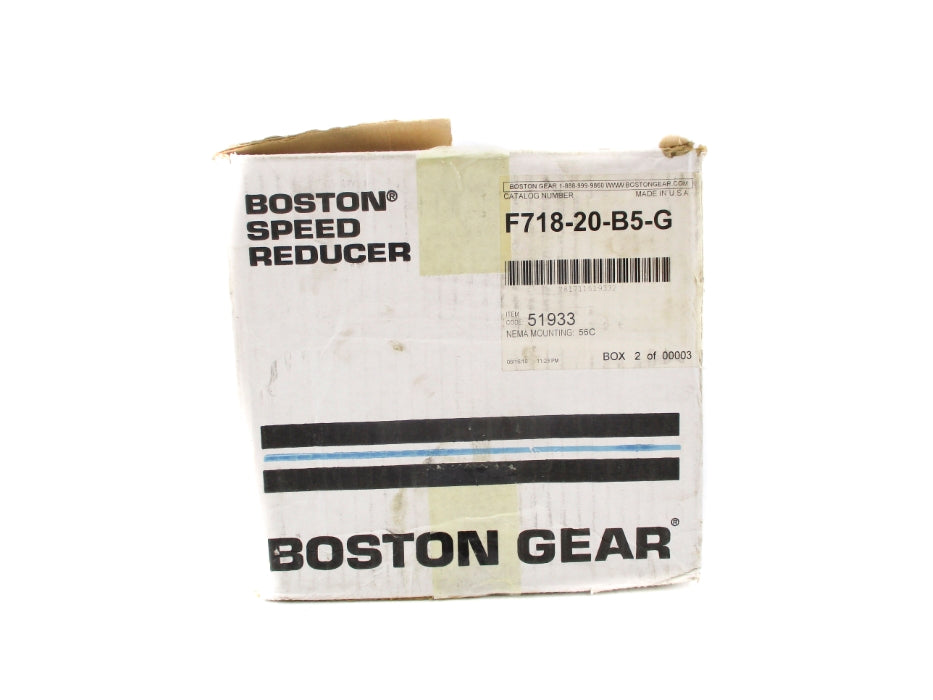 BOSTON GEAR F718-20-B5-G 51933 NSMP