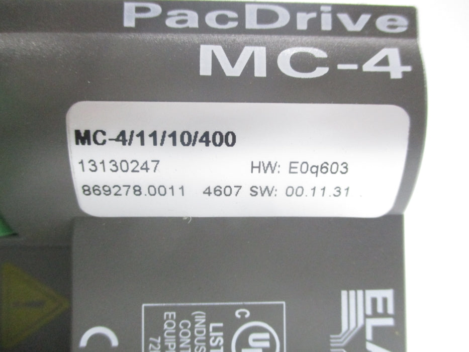 SCHNEIDER ELECTRIC PACDRIVE MC-4/11/10/400 UNMP