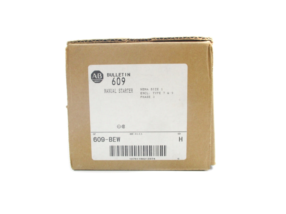 ALLEN BRADLEY 609-BEW SER. H (BR/WH) NSMP