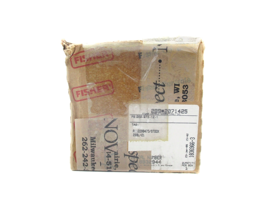 FISHER CONTROLS 289L-21 12-40"WC NSMP