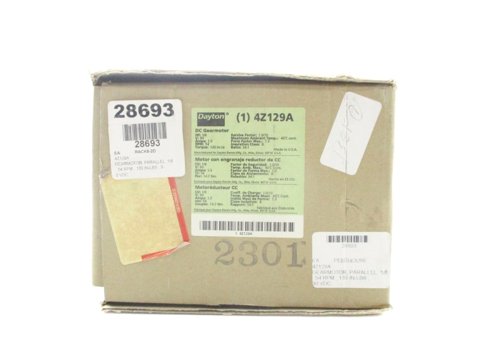 DAYTON 4Z129A NSMP