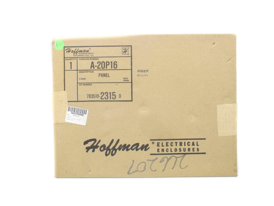 HOFFMAN A-20P16 NSFS