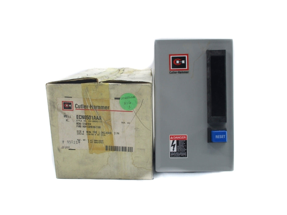 CUTLER HAMMER ECN0501AAA SER. A1 110/120V 18A NSMP