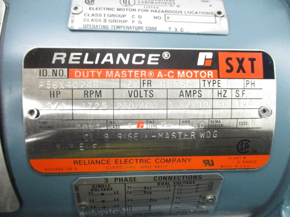 RELIANCE ELECTRIC P56X4074R-ZX NSNP