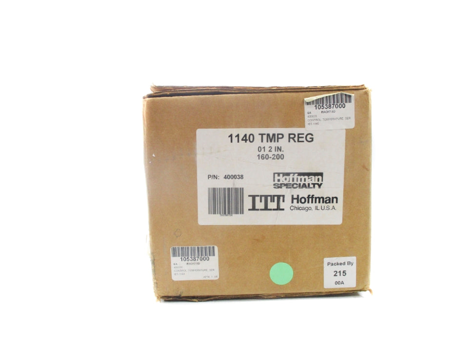 HOFFMAN SPECIALTY 400038 1140 160-200F NSMP