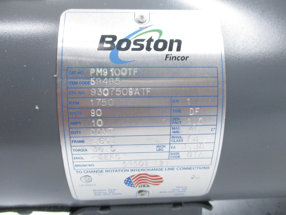 BOSTON FINCOR PM9100TF NSNP