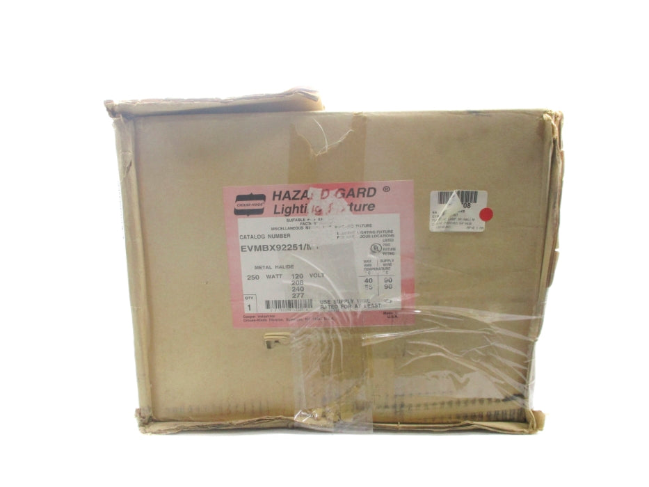CROUSE HINDS EVMBX92251/MT NSMP