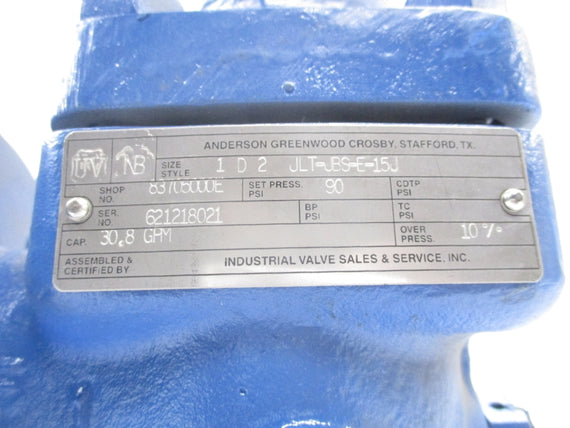 ANDERSON GREENWOOD CROSBY 1D2 JLT-JBS-E-15J 90PSI NSNP