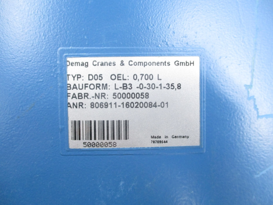 DEMAG D05OEL NSNP
