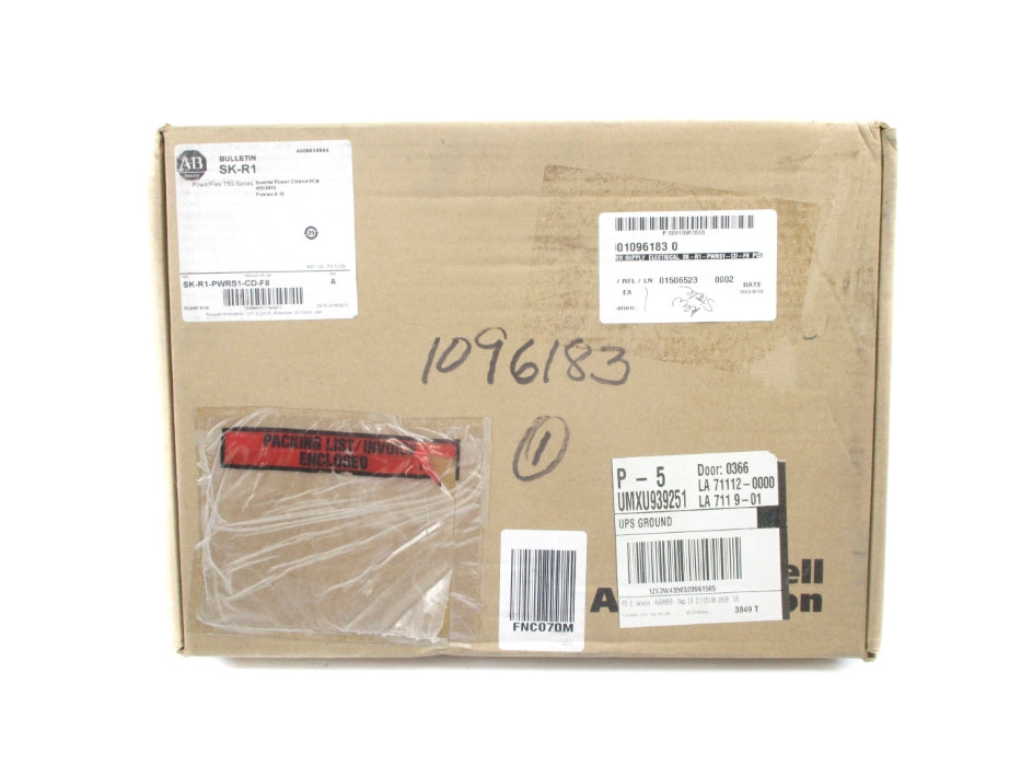 ALLEN BRADLEY SK-R1-PWRS1-CD-F8 SER. A DATE: 2018 (BR/WH) NSFS