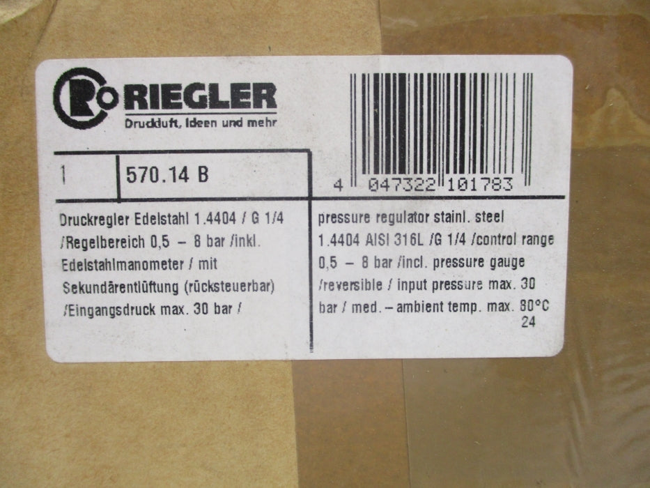 RIEGLER 570.14B NSFS