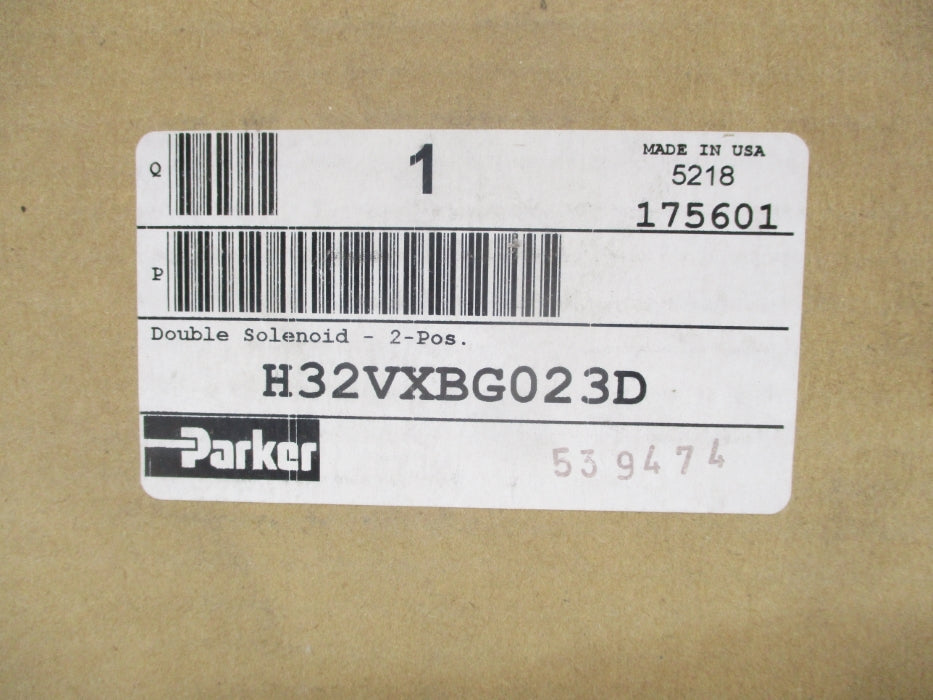 PARKER H32VXBG023D NSFS