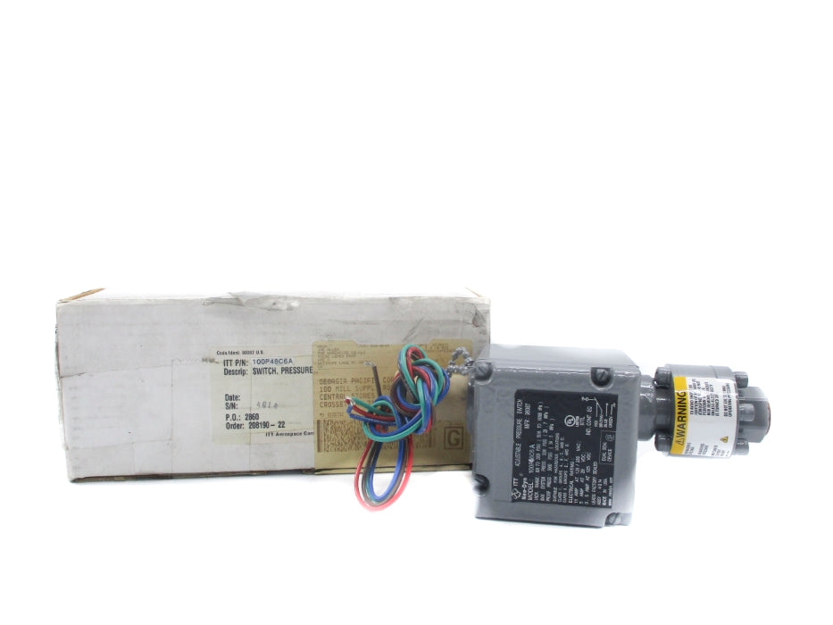 ITT 100P48C6A 3000PSI NSMP
