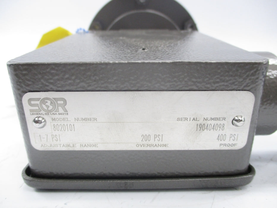 SOR 8020101 1-7PSI NSNP