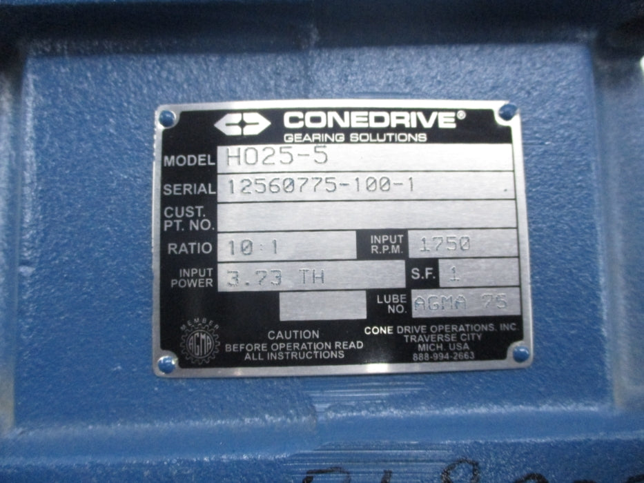CONE DRIVE HO25-5 NSNP