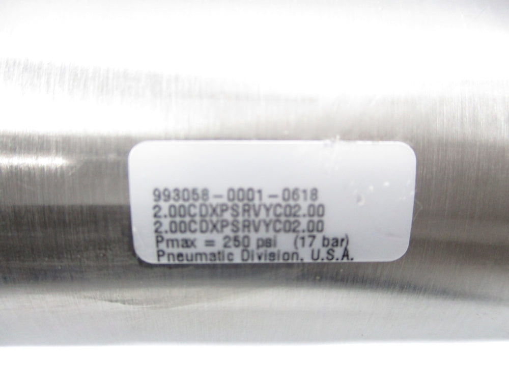PARKER 2.00CDXPSRVYC02.00 250PSI NSNP