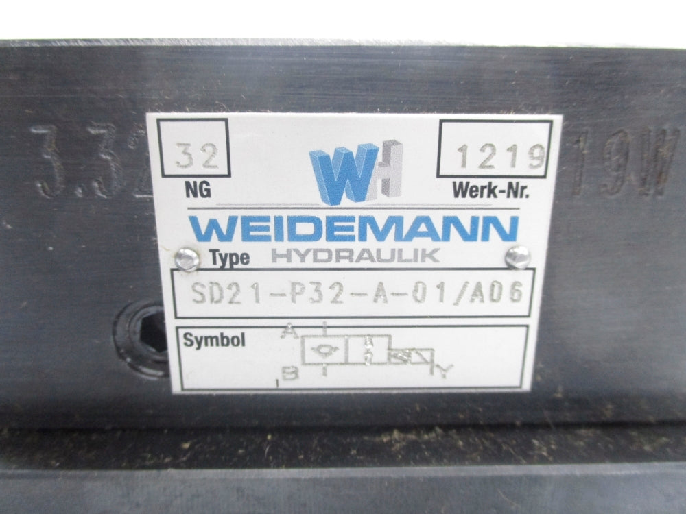 WEIDEMANN SD21-P32-A-01/A06 NSNP