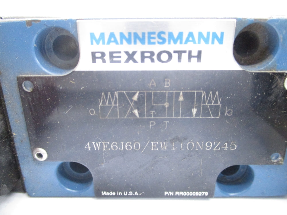 REXROTH 4WE6J60/EW110N9Z45 RR00009279 220V NSNP