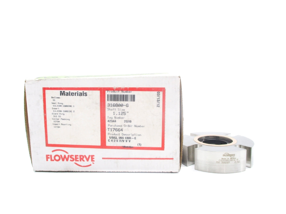 FLOWSERVE GEB3351561A-7 316800-G 1.125 NSMP