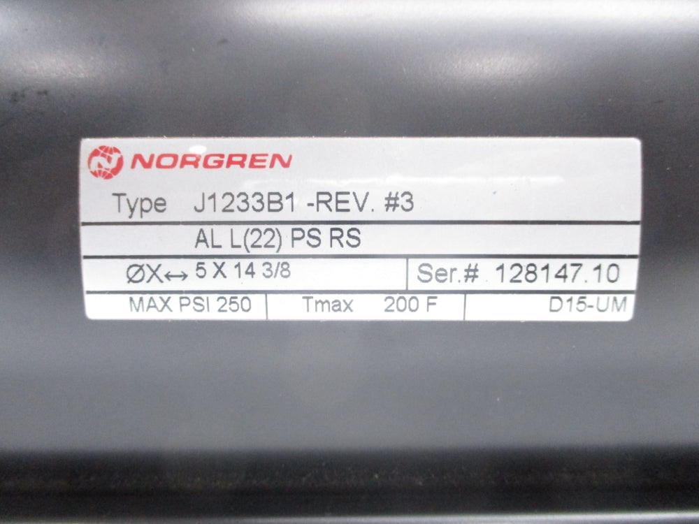 NORGREN J1233B1 250PSI NSNP